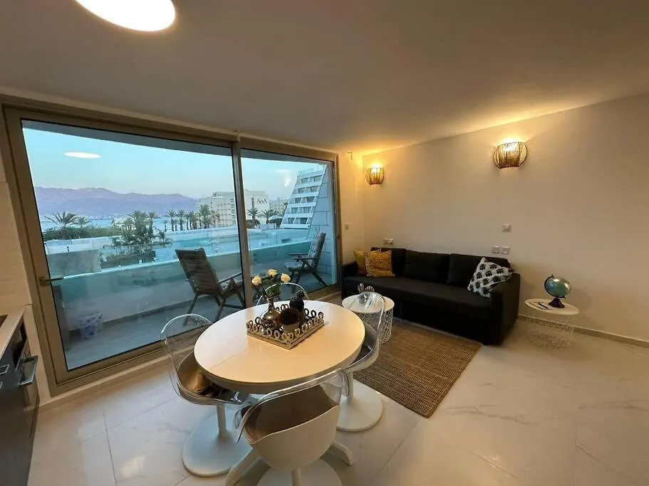 אואזיס דירת חדר שינה וסלון עם נוף מדהים - By Edom Apartment Eilat 0*,
